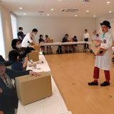 ソッポさん空気砲工作教室の画像