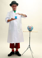 エコ パフォーマー 科学実験 マジック リサイクル サイエンスショーの画像