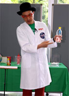 科学実験マジック サイエンスショーの画像